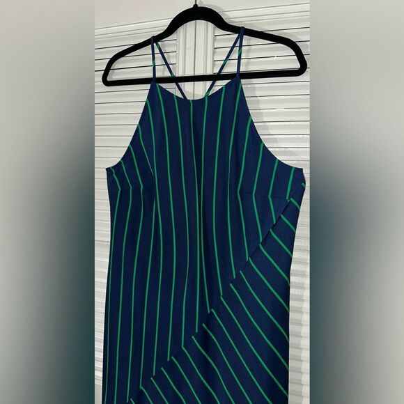 Rowing Blazers x Target Women’s Diagonal Stripe Slip Midi Dress Size‎ XL *FLAW* - Picture 4 of 11